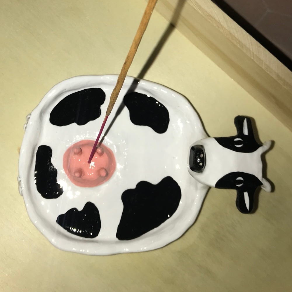 🐄🐄🐄Cow incense tray/jewelry tray